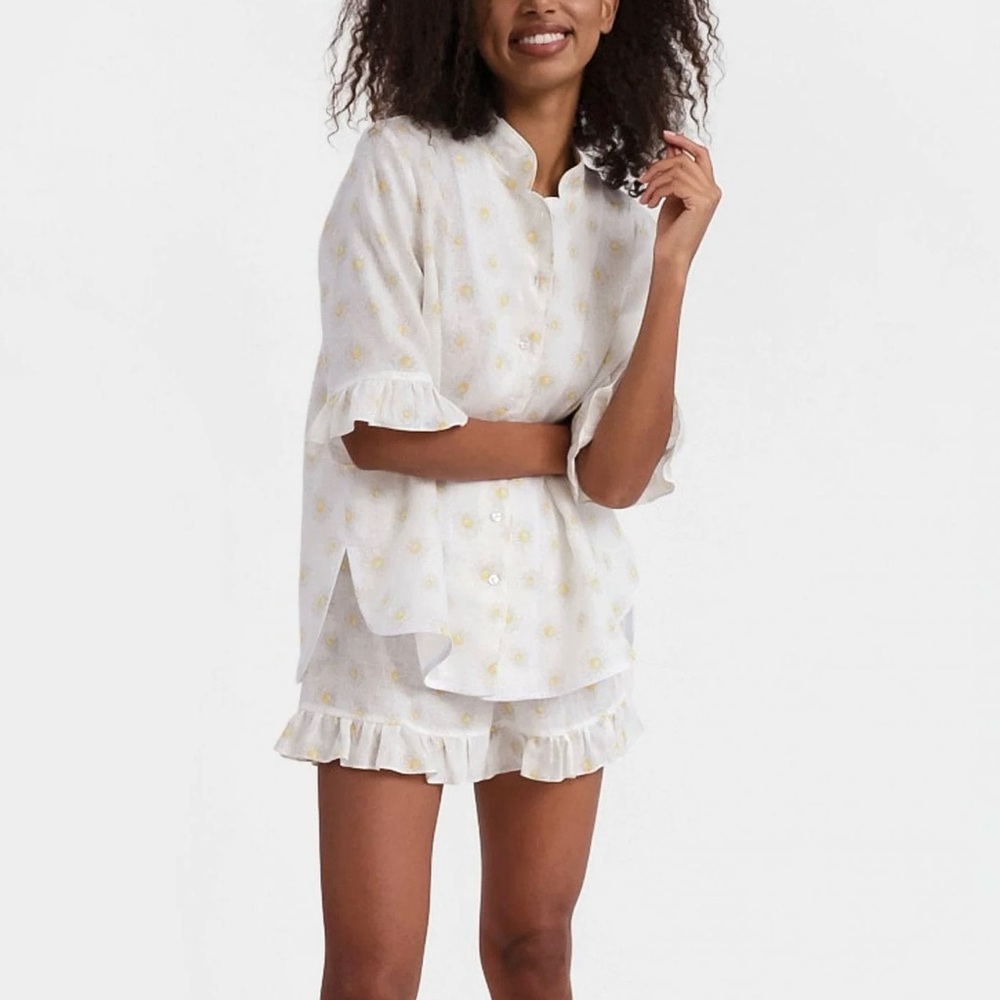 Sleeper Linen Daisy Top - image 2